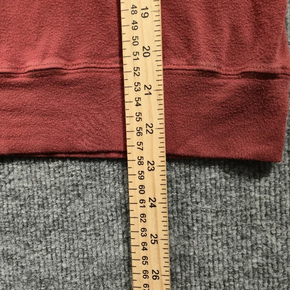 prAna Terracotta Graphic V-Neck Hoodie Pullover Size Small - Picture 5 of 10